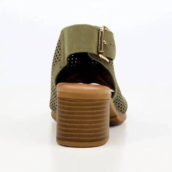 Butterfly Feet Indra Heel - Olive