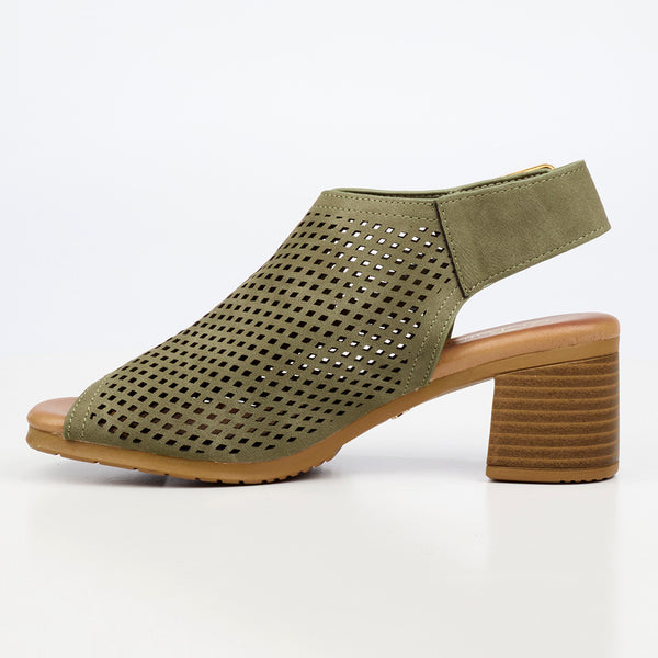 Butterfly Feet Indra Heel - Olive