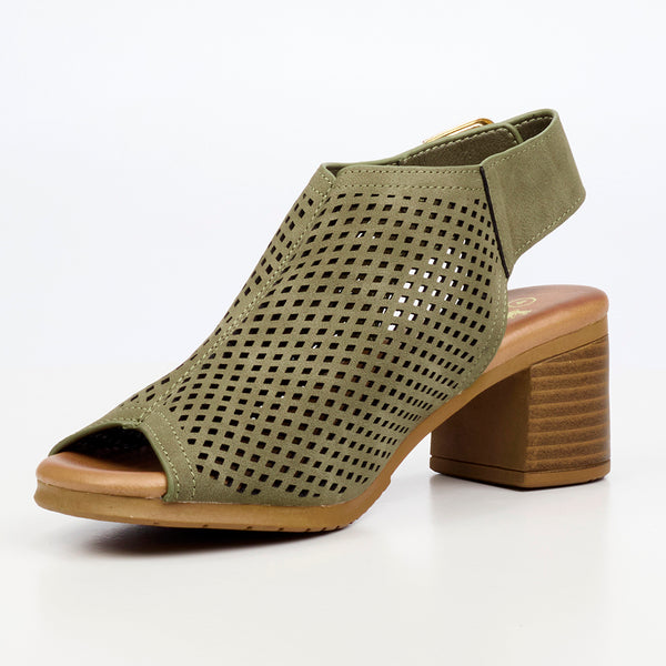 Butterfly Feet Indra Heel - Olive