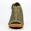 Butterfly Feet Indra Heel - Olive