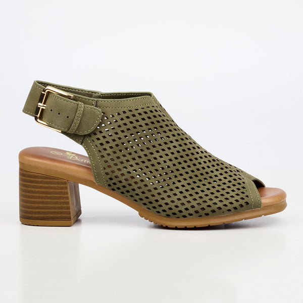 Butterfly Feet Indra Heel - Olive