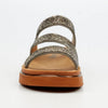 Butterfly Feet Junes Z Strap Sandals - Pewter
