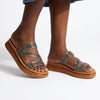 Butterfly Feet Junes Z Strap Sandals - Pewter