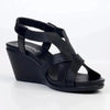 Butterfly Feet Katia 1 - Wedge Sandal - Black