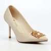 Butterfly Feet Lanelle 1 Court- Champagne