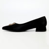Butterfly Feet Leonore 1 Low Block Heel - Black