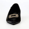 Butterfly Feet Leonore 1 Low Block Heel - Black