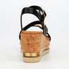 Butterfly Feet Melinda 4 Wedge Sandals - Black