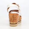 Butterfly Feet Melinda 4 Wedge Sandals - White