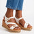 Butterfly Feet Melinda 4 Wedge Sandals - White