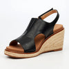 Butterfly Feet Mila 2 Espadrille Wedge Sandals - Black