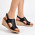 Butterfly Feet Mila 2 Espadrille Wedge Sandals - Black