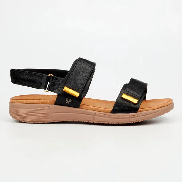Butterfly Feet Mylee 2 Wedge Sandals - Black