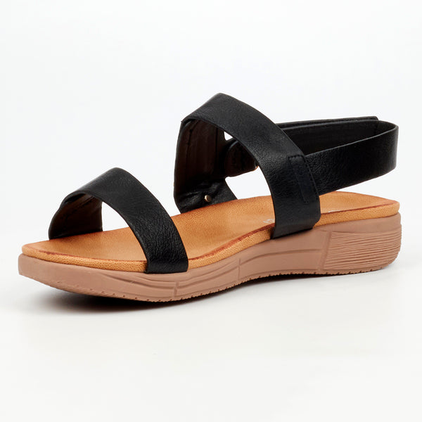 Butterfly Feet Mylee 2 Wedge Sandals - Black