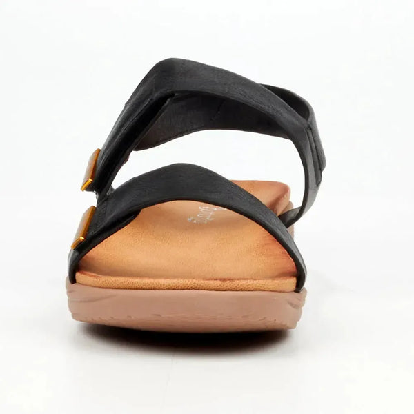 Butterfly Feet Mylee 2 Wedge Sandals - Black