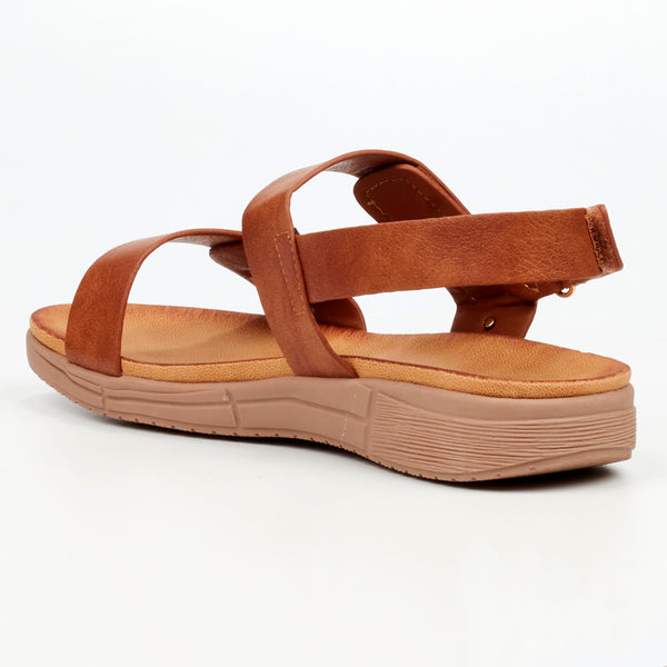 Butterfly Feet Mylee 2 Wedge Sandals - Tan