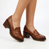 Butterfly Feet Noxer 9 Saddle Loafer - Tan