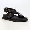 Butterfly Feet Palmera 1 Footbed Sandals - Black