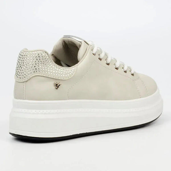 Butterfly Feet Senhora 23 Platform Sneaker - Grey