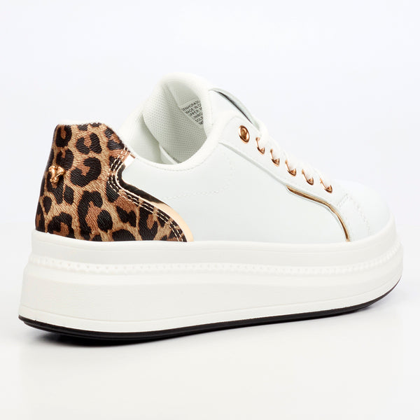 Butterfly Feet Senhora 30 Platform Sneakers - White
