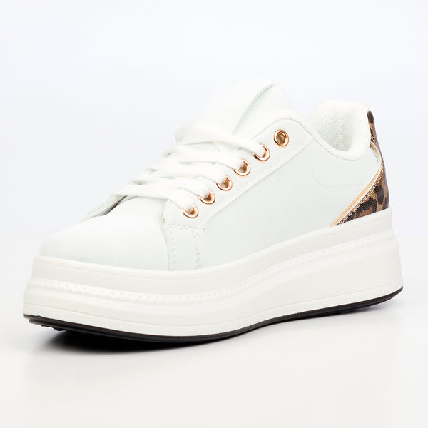 Butterfly Feet Senhora 30 Platform Sneakers - White