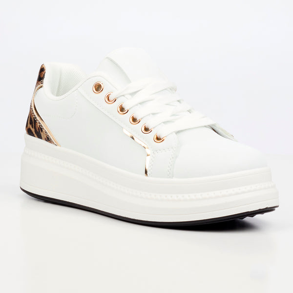Butterfly Feet Senhora 30 Platform Sneakers - White