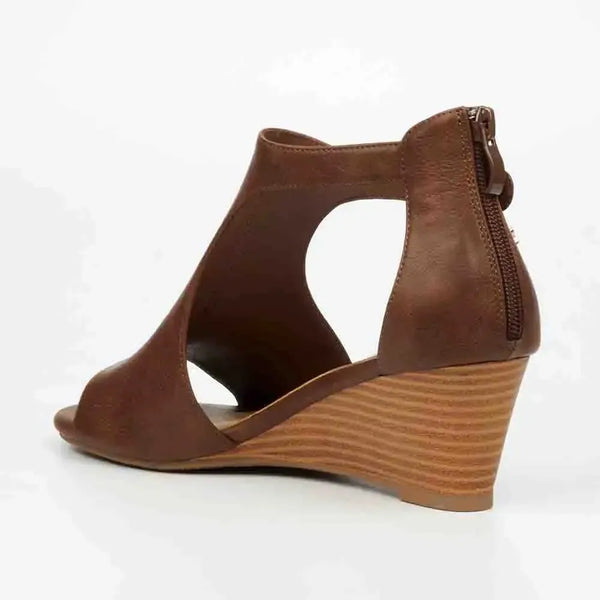 Butterfly Feet Shani 15 Wedge - Chocolate