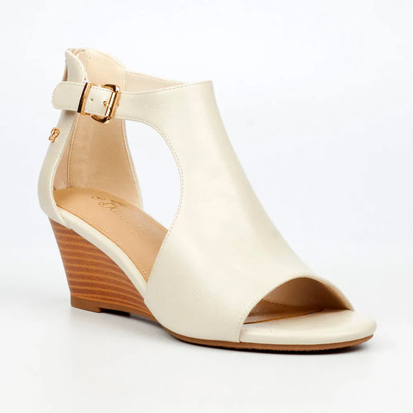 Butterfly Feet Shani 15 Wedge - White