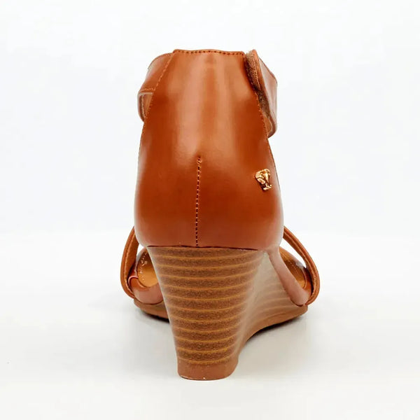 Butterfly Feet Shani Wedge - Tan