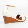 Butterfly Feet Shani Wedge - White