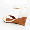 Butterfly Feet Shani Wedge - White