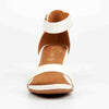 Butterfly Feet Shani Wedge - White
