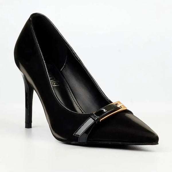 Butterfly Feet Verince 1 Stiletto Court - Black