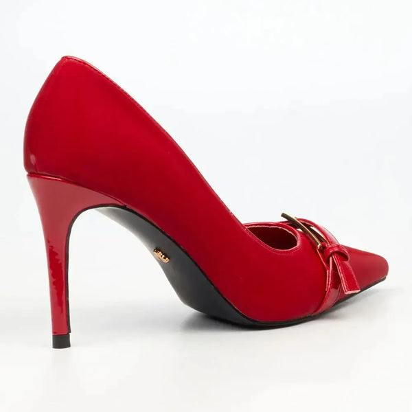 Butterfly Feet Verince 1 Stiletto Court - Red