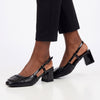 Butterfly Feet Verity 1 Closed-Toe Slingback - Black