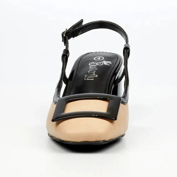 Butterfly Feet Verity 1 Heel - Beige