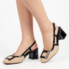 Butterfly Feet Verity 1 Heel - Beige