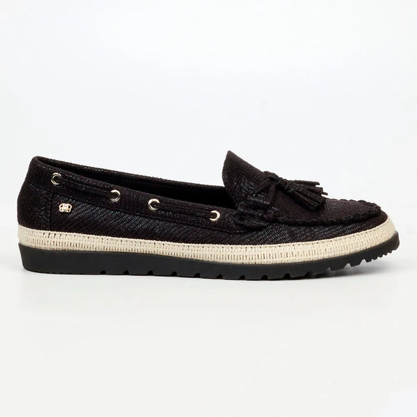 Butterfly Feet Willa 2 Moccasins - Black