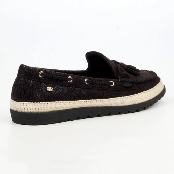 Butterfly Feet Willa 2 Moccasins - Black