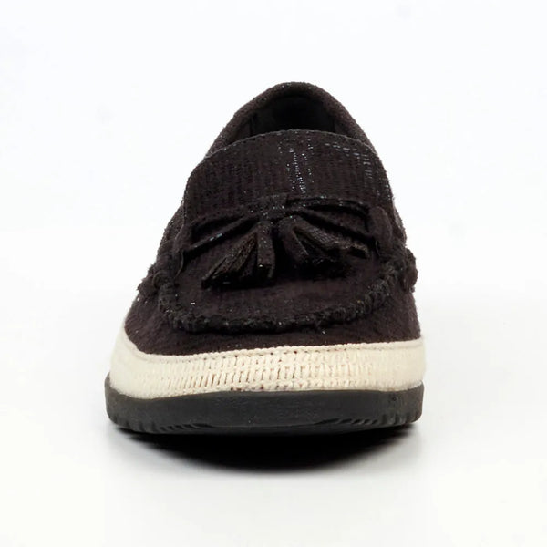Butterfly Feet Willa 2 Moccasins - Black