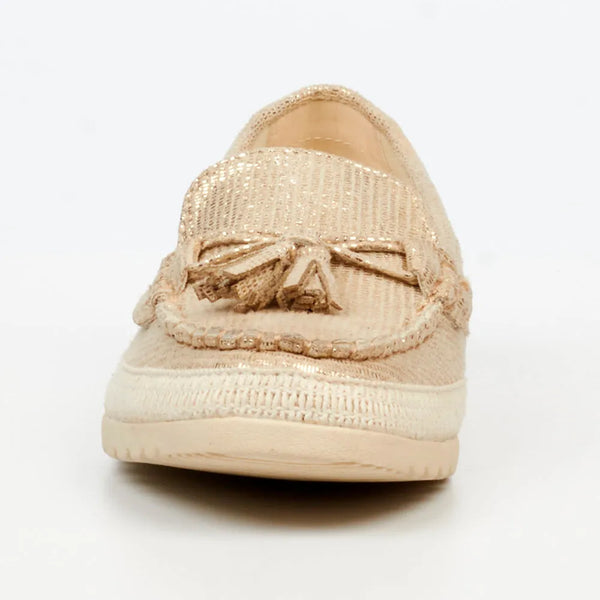 Butterfly Feet Willa 2 Moccasins - Gold