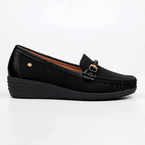 Butterfly Feet Zelda 1 Wedge Pump With Trim - Black