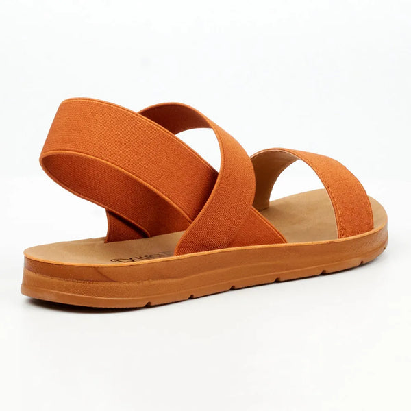 Butterfly Feet Zina 7 Footbed Sandals - Tan