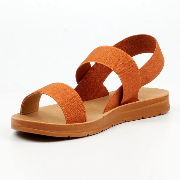 Butterfly Feet Zina 7 Footbed Sandals - Tan