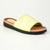 Cabo ladies Flat Push In Sandal - Lime-Seven7-Buy shoes online