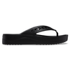 Crocs Baya -Platform Flip Thong Sandal - Black-Crocs-Buy shoes online