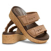 Crocs Brooklyn Cork Buckle - Milk Chocolate