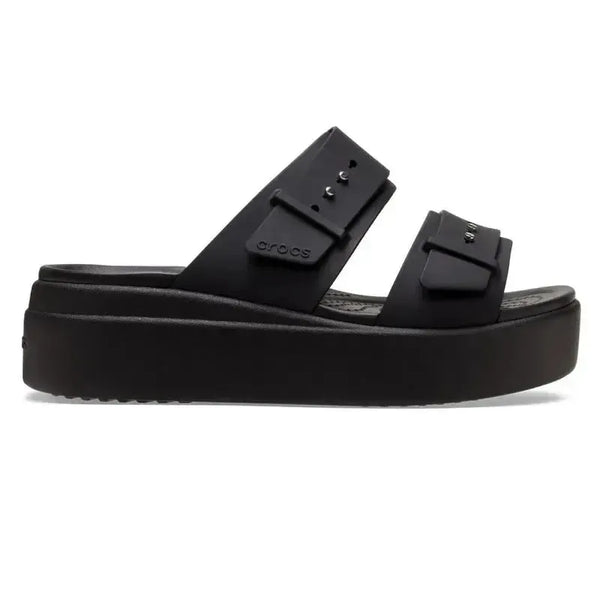 Crocs Brooklyn Lyn Buckle Low WDG - Black