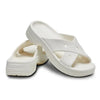 Crocs CL Women Cross Strap - Chalk
