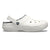 Crocs Classic Lined Clog - White/Grey-Crocs-Buy shoes online